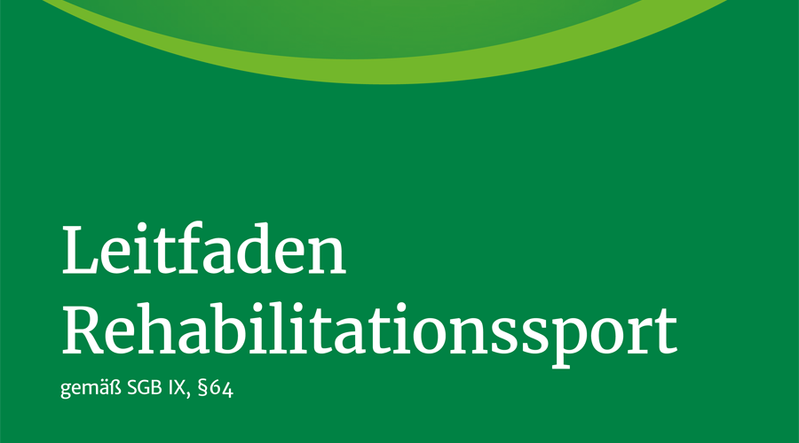 Leitfaden Rehabilitationssport § 64 SGB IX