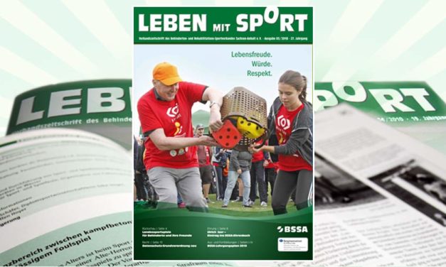 „Leben mit Sport“, Ausgabe 3/2018 ist erschienen