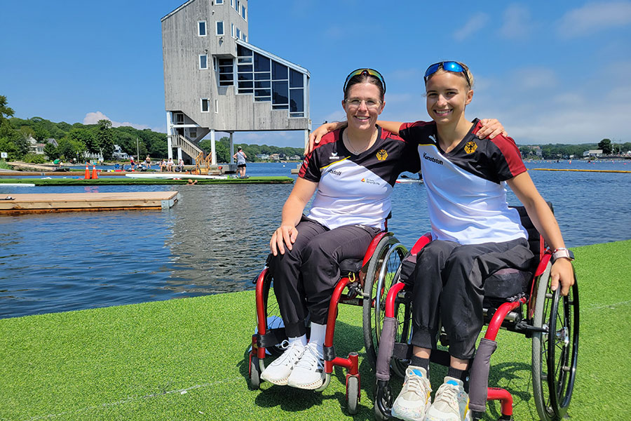 Bestzeiten für Anja Adler und Johanna Pflügner bei WM Para Kanu