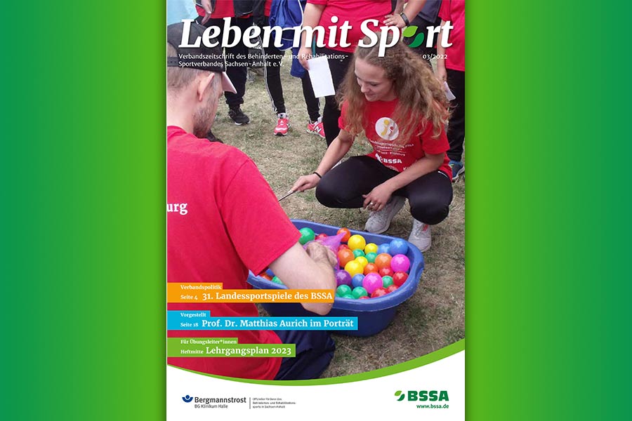 Leben mit Sport Heft 3/2022 – mit Lehrgangsplan 2023