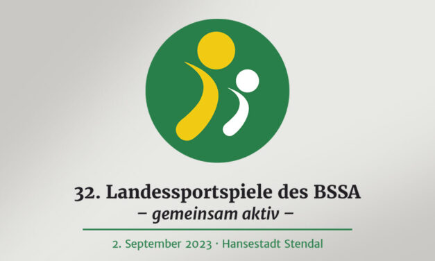 32. Landessportspiele des BSSA – schnell noch anmelden!