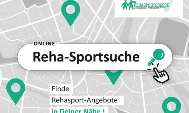 NEU: Online-Reha-Sportsuche