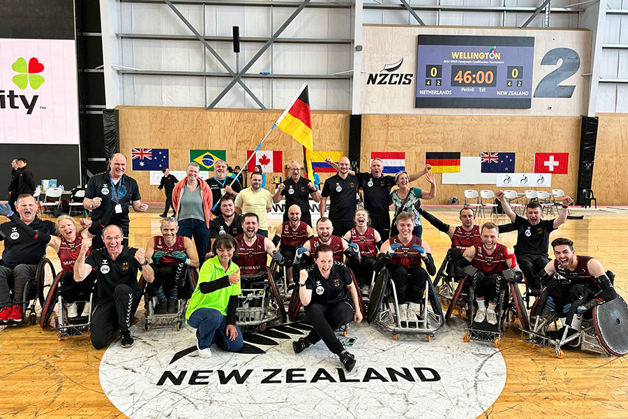 Rollstuhlrugby-Nationalteam schnappt sich letztes Paralympics-Ticket